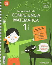 SANTILLANA LABORATORIO DE COMPETENCIA MATEMATICA SERIE 3D 1 PRIMARIA