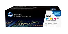HP Toner CF373AM Multicolor 125A Pack 3x1400 Páginas Impresión Láser Color
