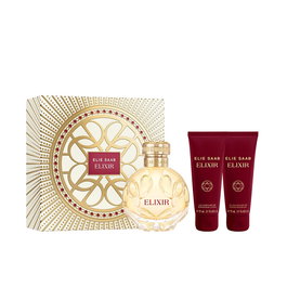 Elie Saab Estuche Regalo Fragancia Elixir Eau de Parfum 100 ml + Loción Corporal 75 ml + Gel Ducha 75 ml, Set 3 Piezas para Mujer