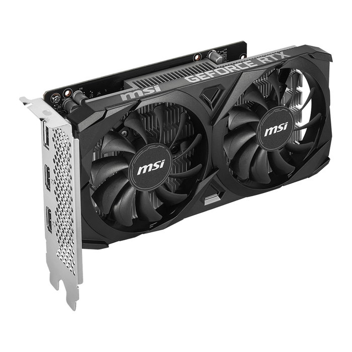 MSI Tarjeta Gráfica GeForce RTX 3050 VENTUS 2E E OC 6GB GDDR6