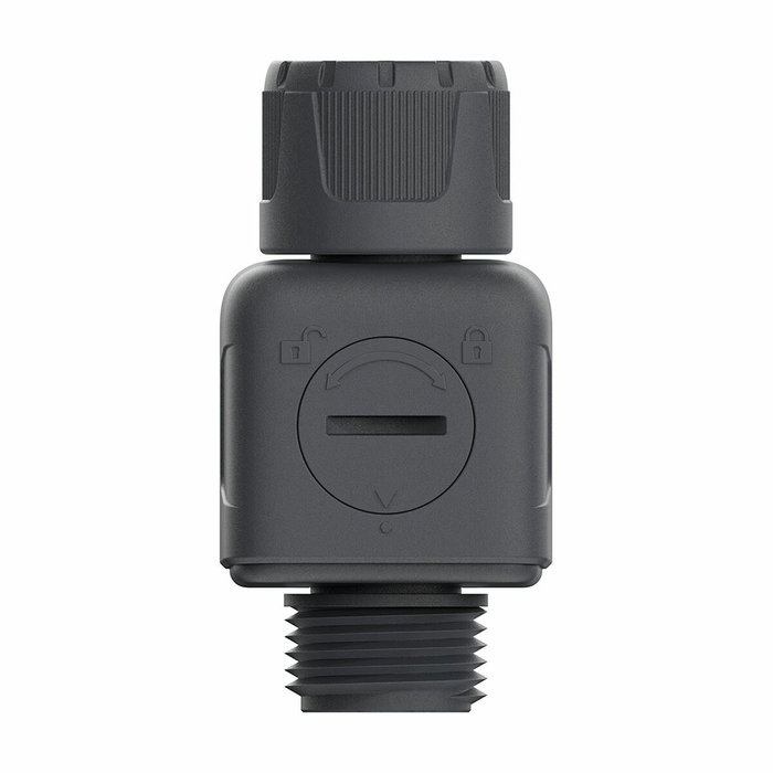 Aqua Control Medidor de caudal de agua digital conexión rh ¾ pulg Aqua Control Medidor de caudal de agua digital conexión rh ¾ pulg