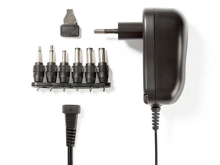 Boston Fuente de Alimentación 2000mA 3-12V con 6 Puntas Separadas