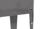DKD Home Decor Nevera Terraza Y Jardin Gris Oscuro 43 x 80 x 74 cm