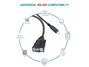 EQUIP Adaptador USB-C a Serie RS232-DB9 1,5m