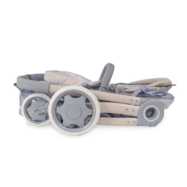 Decuevas Coche de Muñeca 3x1 Plegable Coco con Mochila para Muñecas de hasta 48 cm 41x62x70 cm