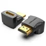 Vention Adaptador HDMI 4K 270º Macho a Hembra AINB0 Chapado en Oro
