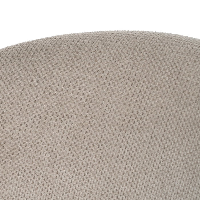 Silla Beige Tejido-Metal 66 X 60 X 79 cm (Set de 2)