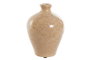 DKD Home Decor Jarrón de Cerámica Vidriada Coral 15x15x20 cm