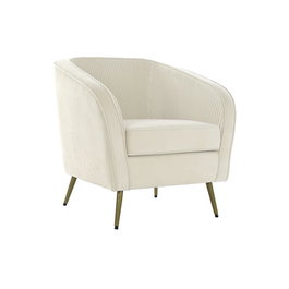 DKD Home Decor Sillon Glam Crema 68 x 73 x 70 cm