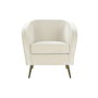 DKD Home Decor Sillon Glam Crema 68 x 73 x 70 cm