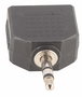 Adaptador Dual Minijack Stereo 3,5 mm Hembra X 2 - Minijack Stereo 3,5 mm A107