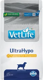 Farmina Vet Life Ultrahypo Alimento Dietético para Perros con Reacciones Adversas a Alimentos y Atopia 2 kg