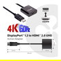 Club3D DisplayPort 1.2 a HDMI 2.0 UHD Adaptador Activo, 0,21 m, 4K 60Hz, 4:2:2, 4:4:4, 4:2:0, Negro