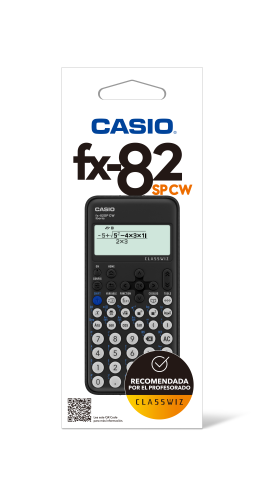 Casio FX-82 SP CW ClassWiz Calculadora Científica Negra