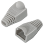 Aisens Funda Protectora RJ45 A140-0306, Gris, 10 Unidades