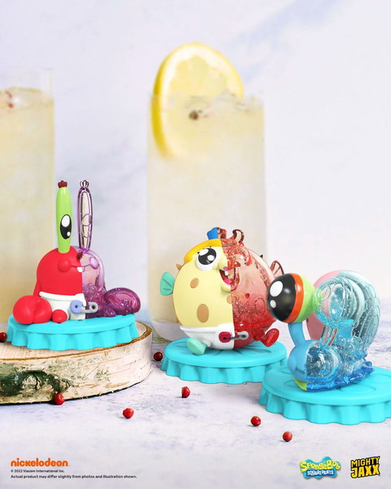 Kandy x Sanrio Blind Box Kandy x Jason Freeny Collection Spongebob (Soda Edition) Expositor (6)