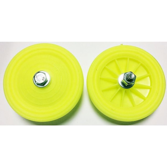 Vicma Rueda Estabilizadora de Recambio Niño Nylon Negra/Amarilla 340302/340332