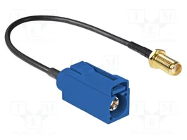 DeLOCK 88581 Cable coaxial FAKRA C hembra a SMA hembra RG-174 20 cm