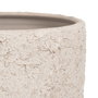 Macetero Blanco Rústico Cerámica 40 X 40 X 50 cm