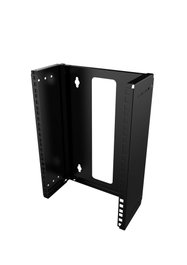 Lanview Rack de Montaje en Pared Abierto 8U 19 Pulgadas - Negro
