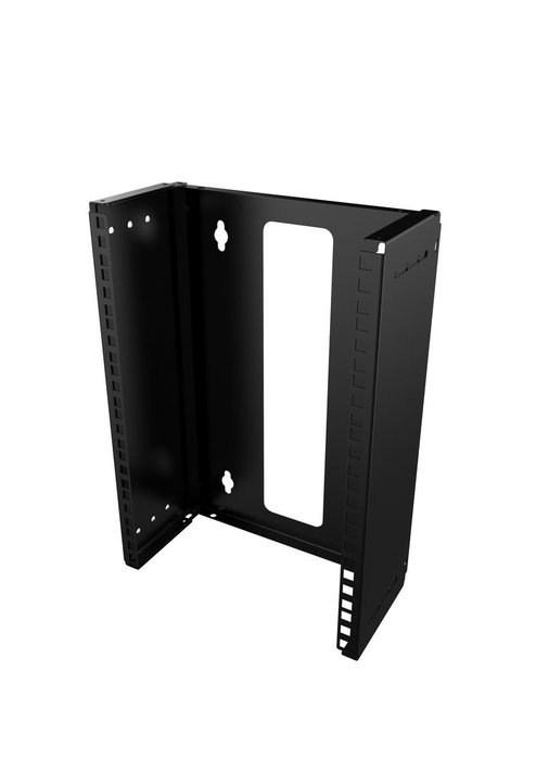 Lanview Rack de Montaje en Pared Abierto 8U 19 Pulgadas - Negro Lanview Rack de Montaje en Pared Abierto 8U 19 Pulgadas - Negro