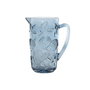 DKD Home Decor Jarra de Cristal con Relieve Azul