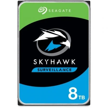 Seagate Disco Duro SkyHawk Surveillance 8TB 3.5" SATA III 256MB ST8000VX010