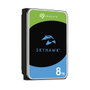 Seagate SkyHawk ST8000VX010 8TB Disco Duro Interno Surveillance 3.5" SATA III 6Gb/s 256MB Caché para PC y Sistema de Cámaras de Seguridad
