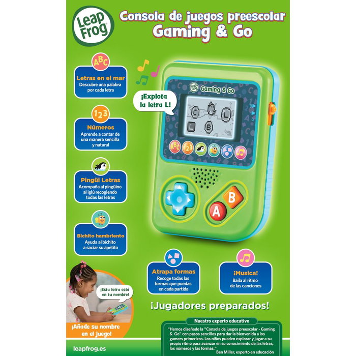Vtech Gaming And Go Consola de Juegos Preescolar