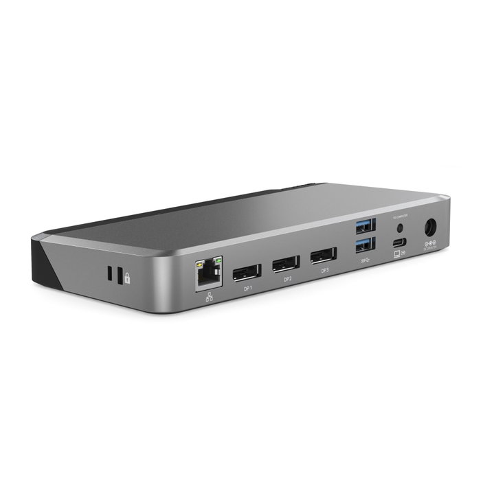 ALOGIC USB-C DX3 Triple 4K Display Docking Station 100W Space Gray ALOGIC USB-C DX3 Triple 4K Display Docking Station 100W Space Gray
