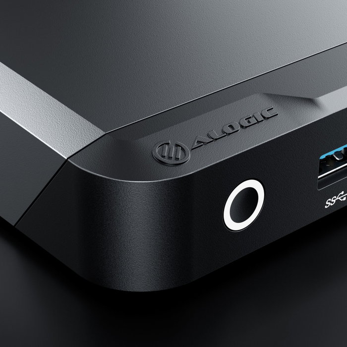 ALOGIC USB-C DX3 Triple 4K Display Docking Station 100W Space Gray ALOGIC USB-C DX3 Triple 4K Display Docking Station 100W Space Gray