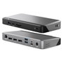 Alogic DX3 Triple 4K Display Docking Station 100W USB-C Space Gray
