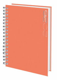 Agenda Anual (2026) Edeusto Positano Wire-O Tapa Dura D13 166X240 D/P Naranja (C19)