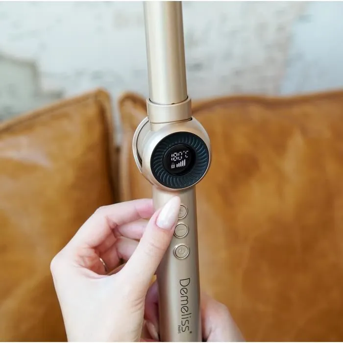 Saint Algue Rizador 20038 Demeliss Curl Power Plegable 180° 10 Temperaturas Apagado Automático