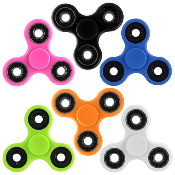 Mister Gadget Peonza De Dedos Fidget Spinner Anti-Estrés Concentración Adultos Niños Medidas 7.5cm