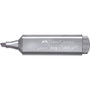 Faber Castell Textliner 46 Marcador Metálico Plata