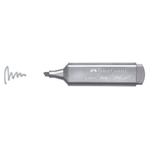 Faber Castell Textliner 46 Marcador Metálico Plata