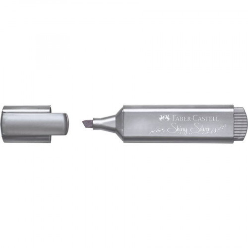 Faber Castell Textliner 46 Marcador Metálico Plata