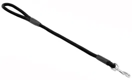 Freedog Correa Nylon Round Negra 15 mm 60 cm