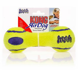 Kong Dumbbell L Juguete para Perros Tipo Mancuerna AirDog con Chirriador No Abrasivo