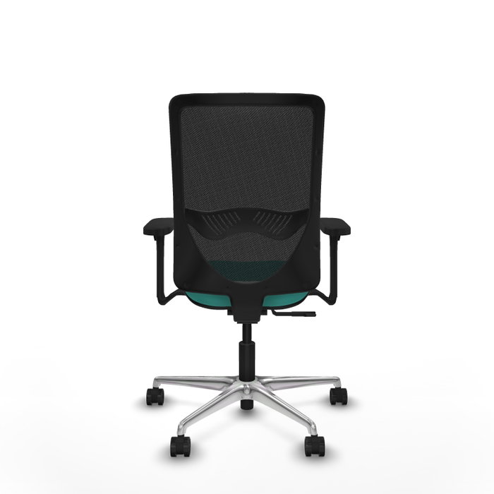 PIQUERAS Y CRESPO Silla de oficina Zulema con Mecanismo Sincro, Brazos 3D y Similpiel Turquesa PIQUERAS Y CRESPO Silla de oficina Zulema con Mecanismo Sincro, Brazos 3D y Similpiel Turquesa