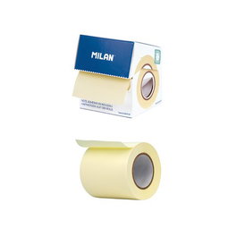 MILAN Notas Adhesivas Super Sticky Rollo 5cm x 10m Amarillo Pastel