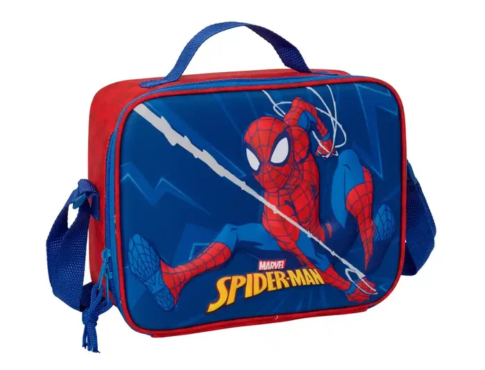 Safta Bolsa portameriendas 3D Spiderman Marvel térmica Safta Bolsa portameriendas 3D Spiderman Marvel térmica