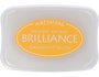 Tsukineko Almohadilla de Tinta BRILLIANCE Amarillo Perlado Efecto Nacarado 95x65mm