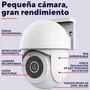Trust IPCAM-3900 Cámara de Videovigilancia Exterior 360° con Visión Nocturna, Alarma Sonora y Luminosa, Wi-Fi, 3 MP, Detección Humana, Notificaciones Push, Audio Bidireccional