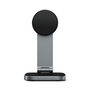 Satechi Soporte Carga Inalámbrica Qi2 Plegable 2 en 1 para iPhone y AirPods con Carga Rápida 15W