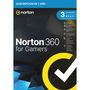 Norton 360 For Gamers Antivirus - Incluye Game Optimizer, VPN, Dark Web Monitoring para Gamertags, SafeCam y Backup 50GB - 1 Dispositivo / 1 Año