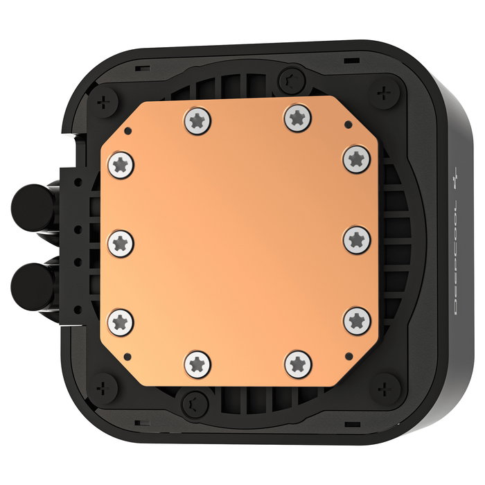 DeepCool LQ240 Kit de Refrigeración Líquida para CPU, Radiador de 240mm 12cm, 2 Ventiladores Negros con LED, PWM, Compatible Intel/AMD DeepCool LQ240 Kit de Refrigeración Líquida para CPU, Radiador de 240mm 12cm, 2 Ventiladores Negros con LED, PWM, Compatible Intel/AMD