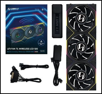 Lian Li Ventilador Caja Uni Fan TL LCD Wireless con Pantalla RGB y Conectividad Inalambrica 1.6 Pulgadas Lian Li Ventilador Caja Uni Fan TL LCD Wireless con Pantalla RGB y Conectividad Inalambrica 1.6 Pulgadas