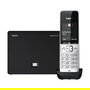 Gigaset BasicLine IP+COMFORT 500HX - Teléfono DECT Inalámbrico, Contestador, Identificador de Llamadas, Pantalla 2.2", Negro y Plata